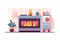 heater fireplace water-heater